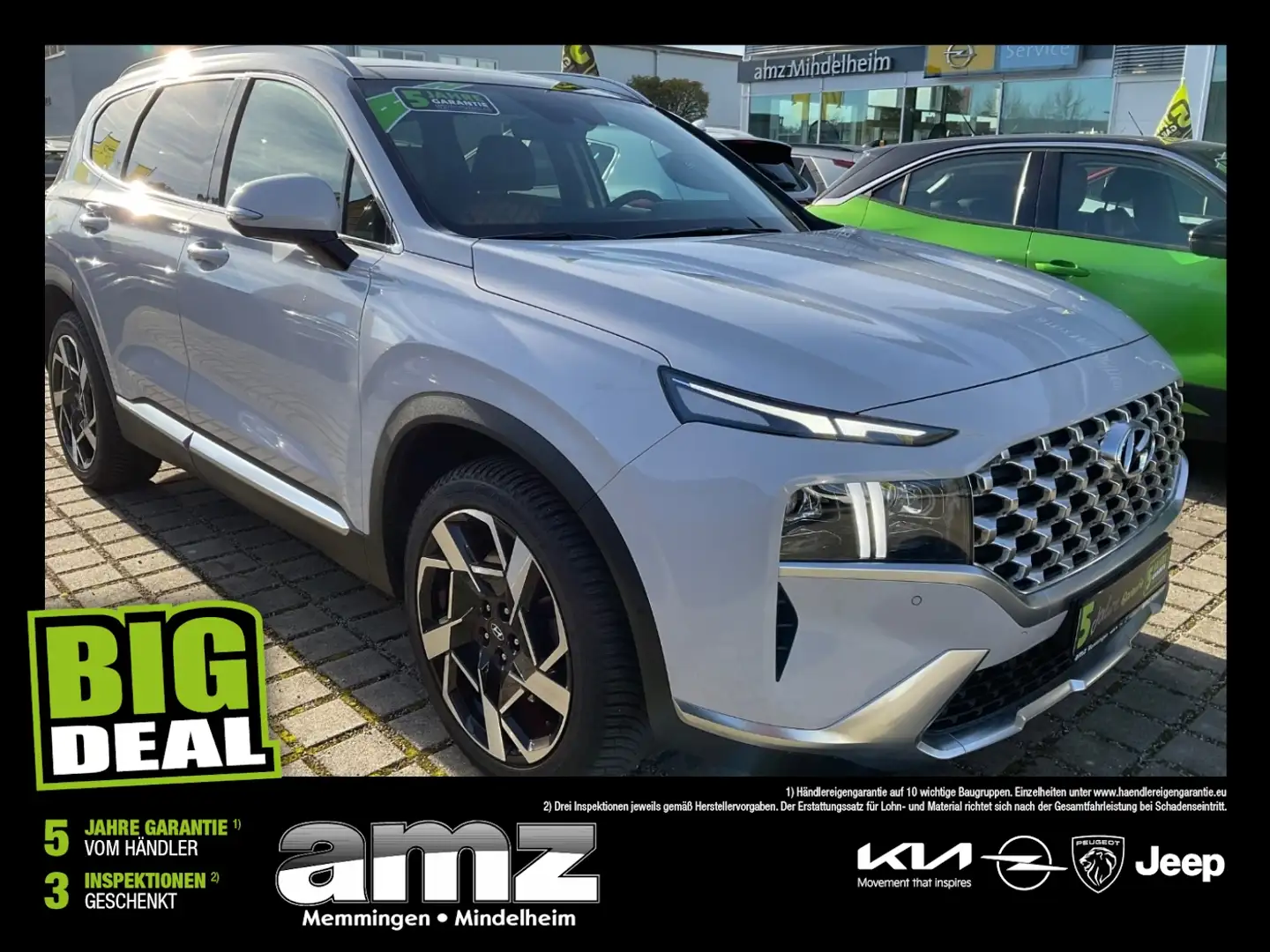 Hyundai SANTA FE 2.2 CRDi 5-Sitzer Prime ACC+LED+Navi+SD Blanc - 1