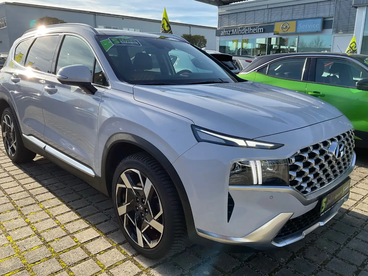 Hyundai SANTA FE 2.2 CRDi 5-Sitzer Prime ACC+LED+Navi+SD Blanco - 2