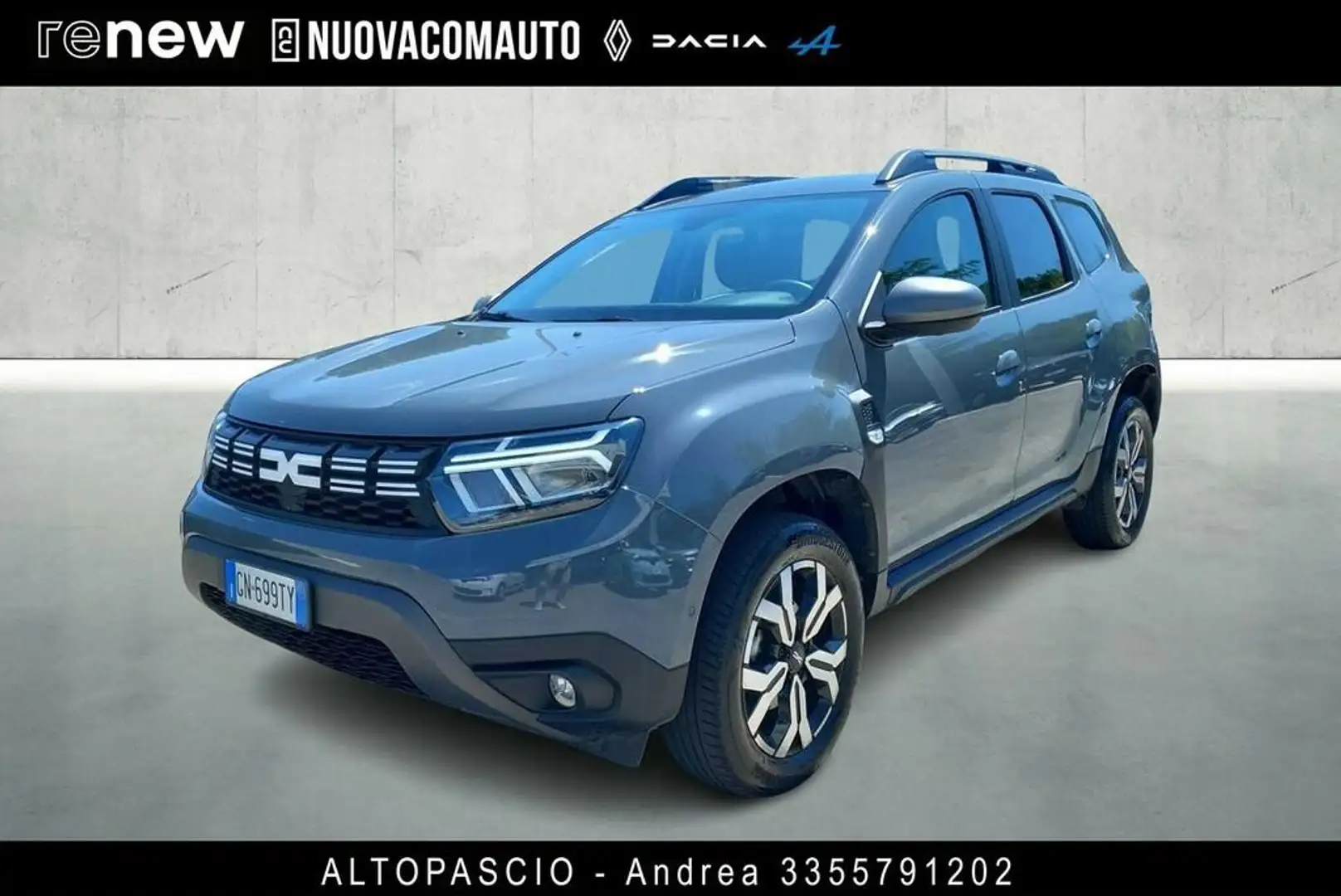 Dacia Duster 1.5 blue dci Journey UP 4x2 115cv Grigio - 1