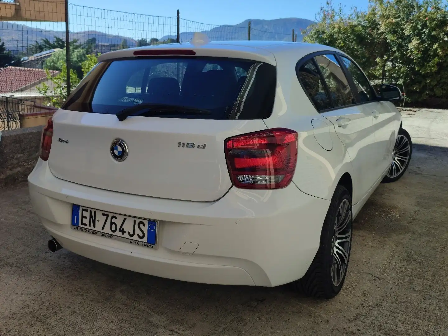 BMW 118 118d 5p Sport Bianco - 2