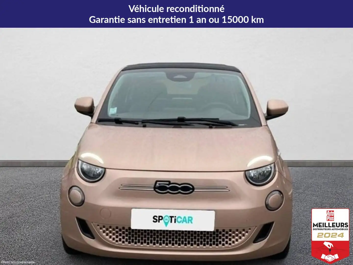 Fiat 500 C e 118 ch nouvelle 500 Blanc - 2