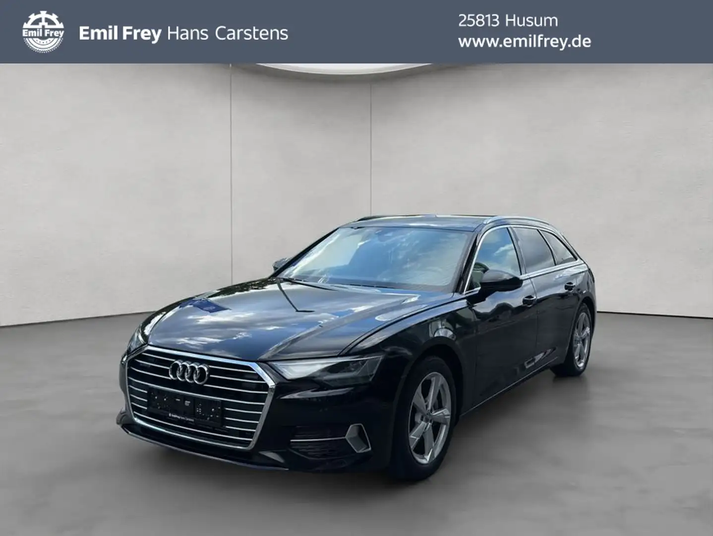 Audi A6 Avant 45 TDI quattro tiptronic sport AHK Pano Schwarz - 1
