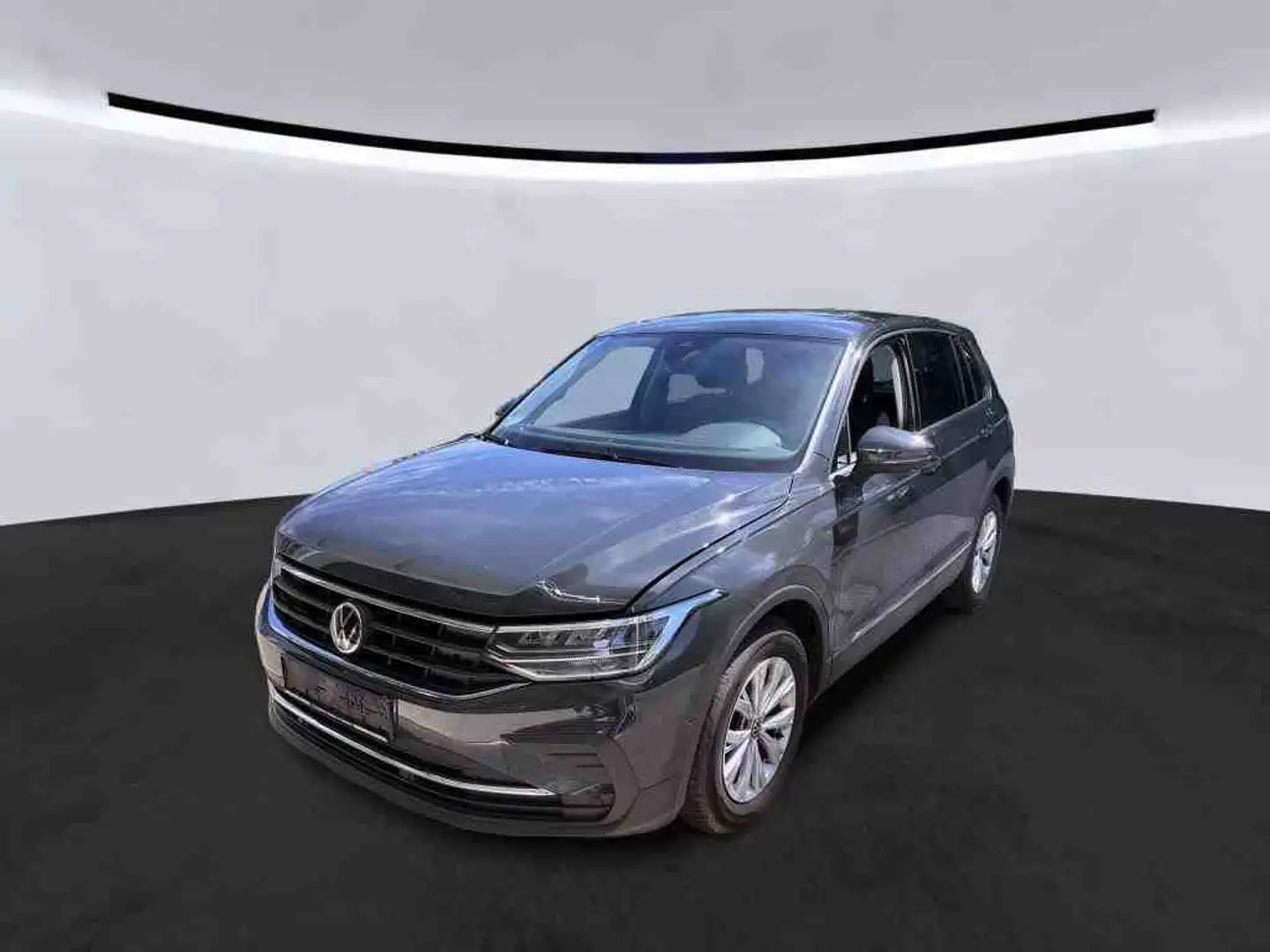 Volkswagen Tiguan 2.0 TDI DSG LED+NAVI+ACC+AHK+SHZ+DAB+17" Grau - 2