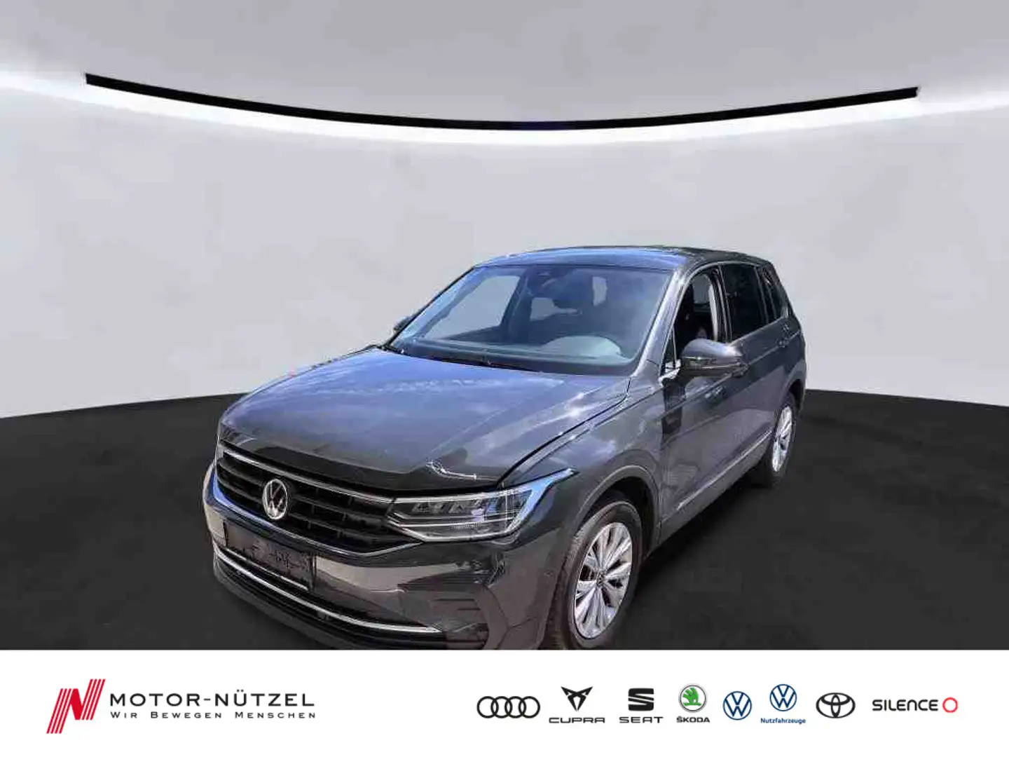 Volkswagen Tiguan 2.0 TDI DSG LED+NAVI+ACC+AHK+SHZ+DAB+17" Grau - 1