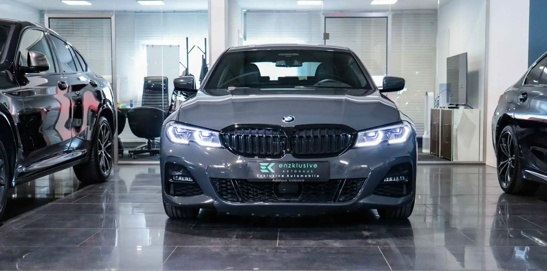 BMW 330 i M SPORT LASER*ACC*H&K*360°*HuD*AHK*NAVI Grigio - 2
