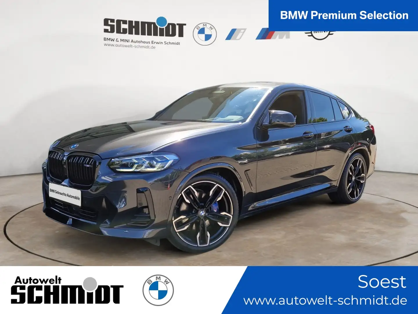 BMW X4 M40d - AC SCHNITZER + 2Jahre-BPS.-GARANTIE Grigio - 1
