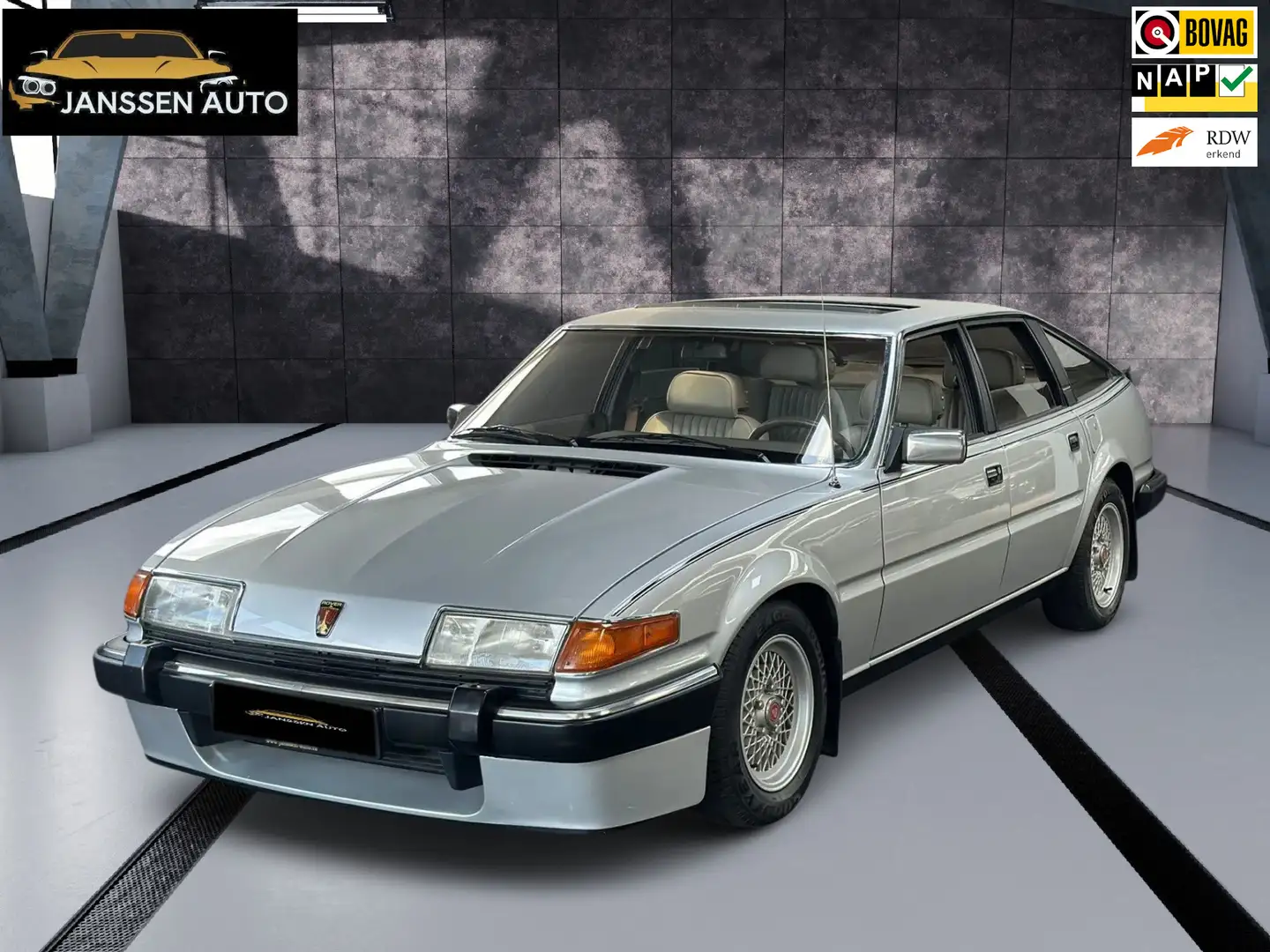 Rover SD 2.6 Vanden Plas| Gereviseerde motor | Gerestaureer Zilver - 1