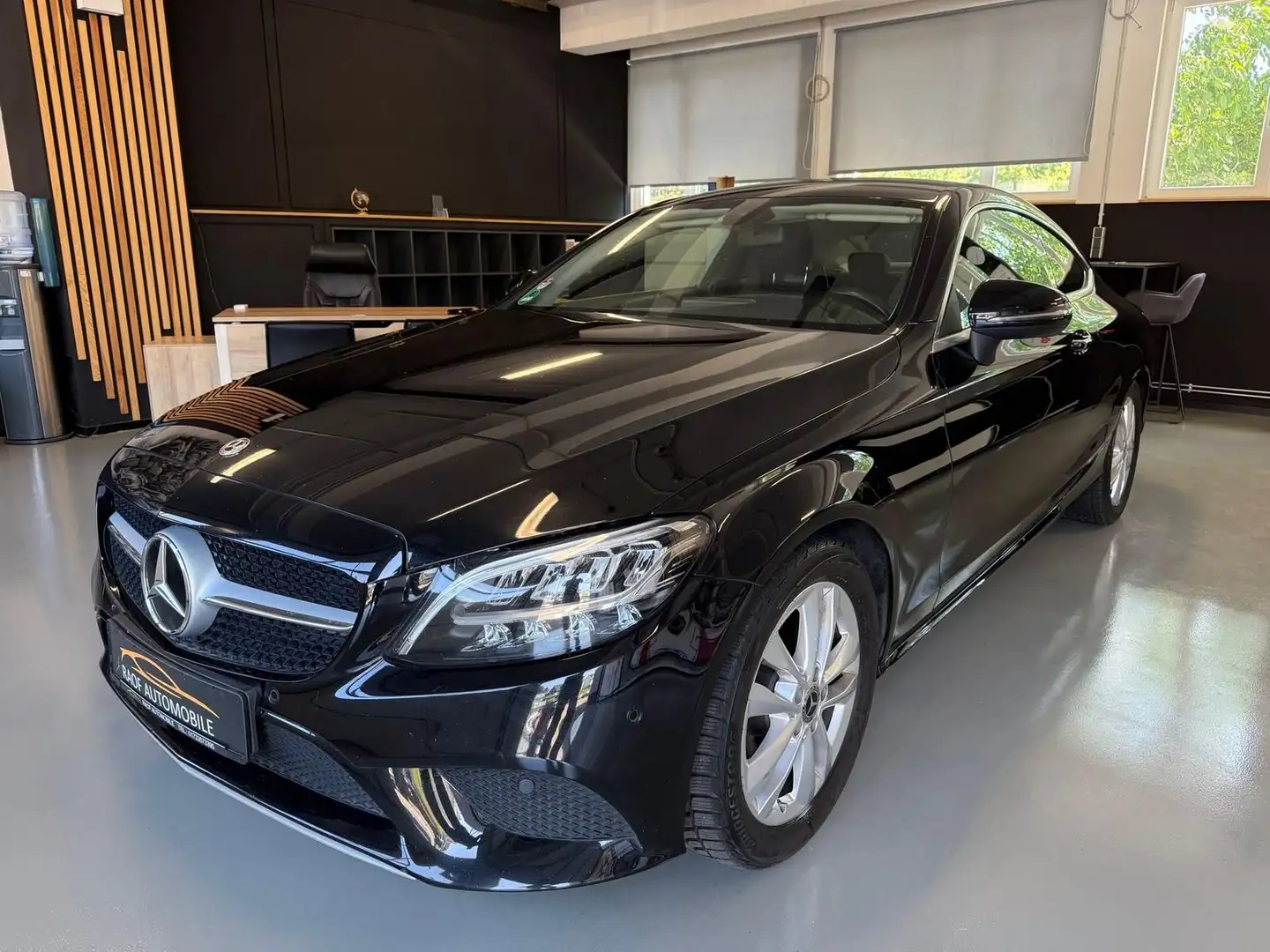Mercedes-Benz C 220 D COUPE LED 1HAND 1 JAHR GARANTIE Nero - 1