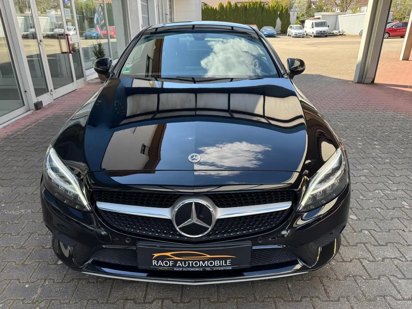 Mercedes-Benz C 220 D COUPE LED 1HAND 1 JAHR GARANTIE Schwarz - 2