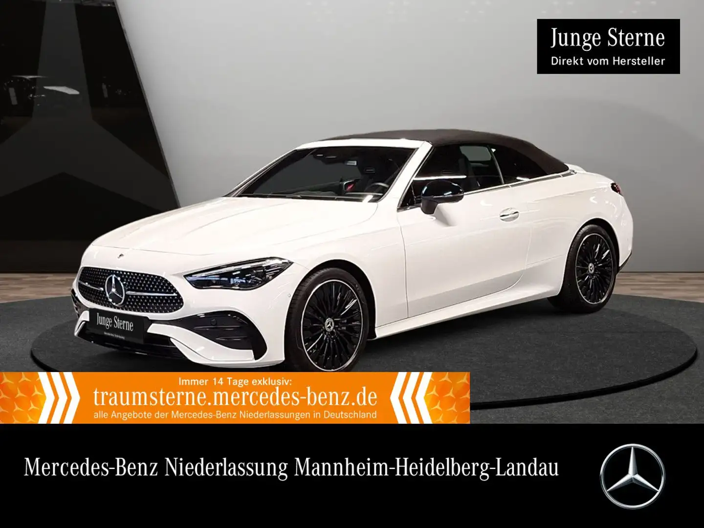 Mercedes-Benz CLE 200 AMG+NIGHT+LED+BURMESTER+KAMERA+TOTW+9G Weiß - 1