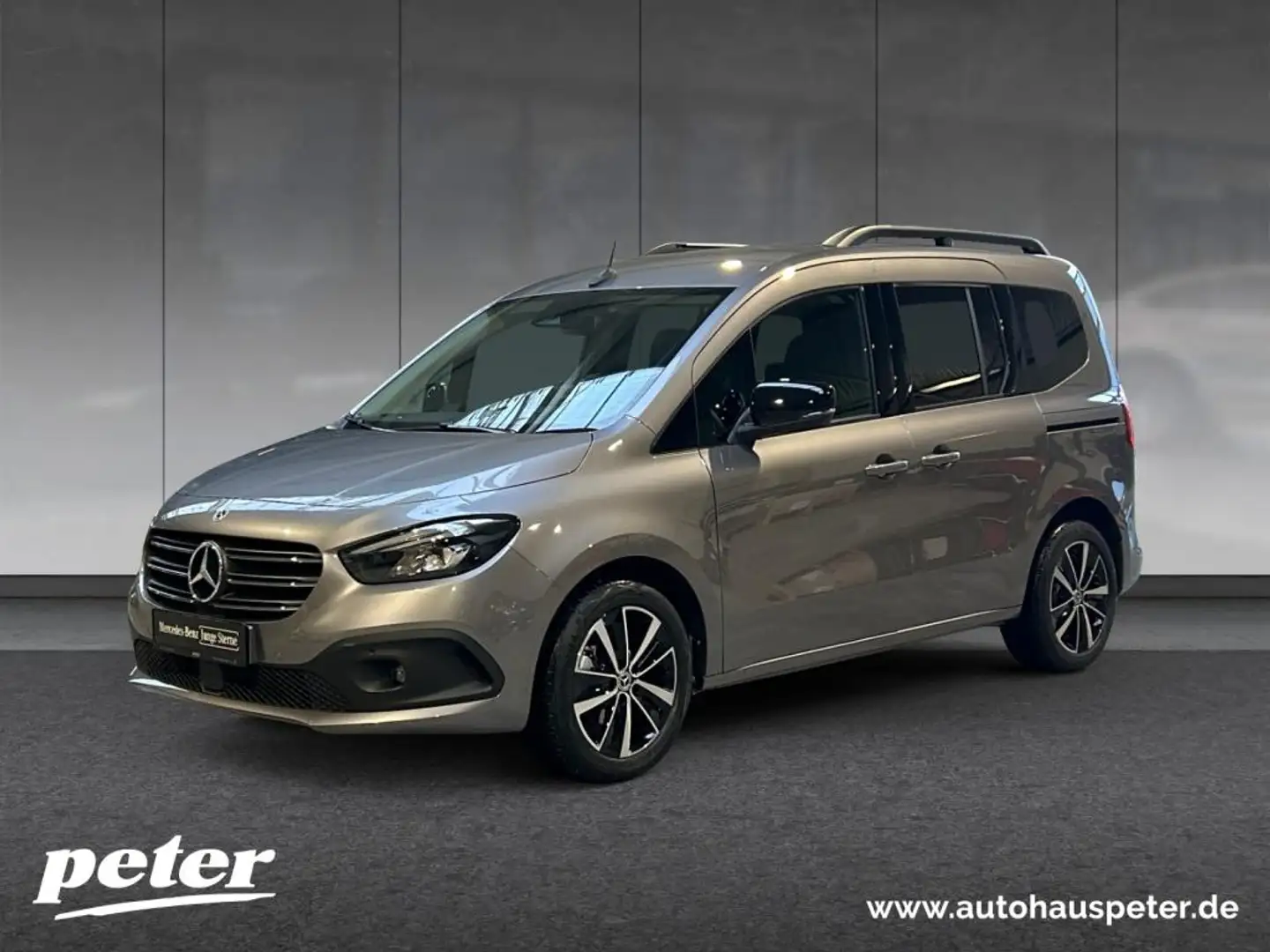 Mercedes-Benz T-Klasse T 180 d PROGRESSIVE EDITION 7GT+LED+AHK+K Gris - 1