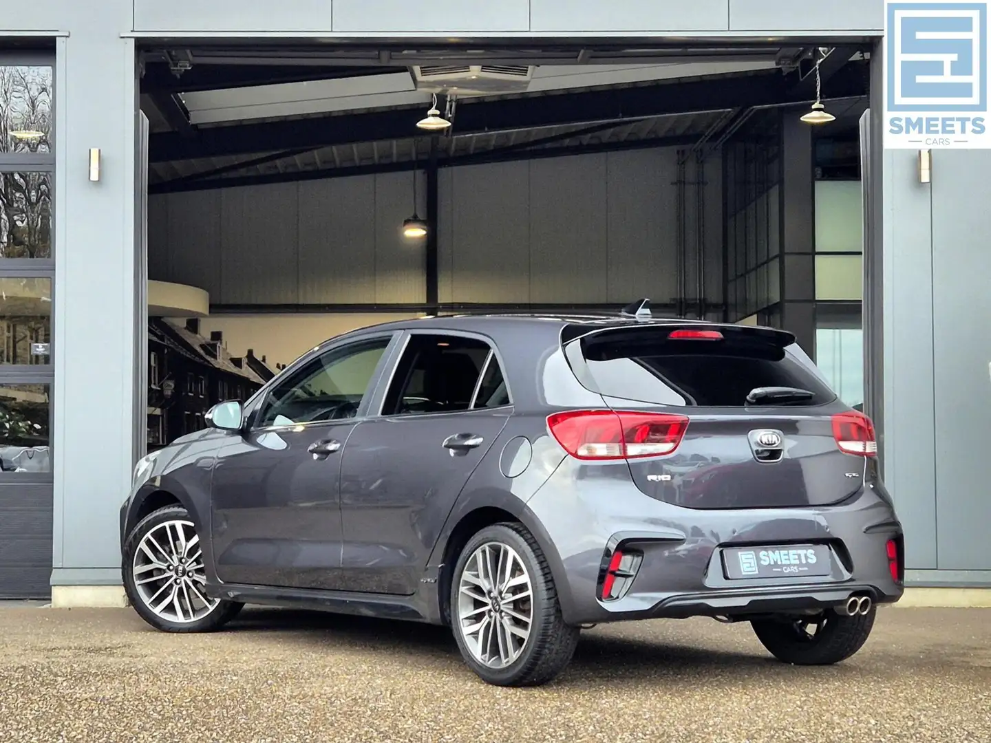 Kia Rio 1.0 TGDI 100PK GT-Line |HLeer|Carplay|Cam|Cruise|N Gris - 2