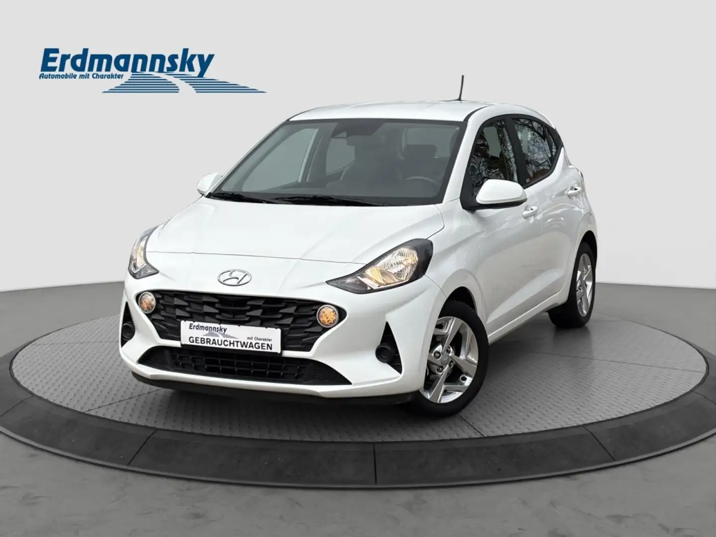 Hyundai i10 Trend Automatik/Klima/PDC/SHZ/hzb.LK/DAB/Alu Bianco - 1