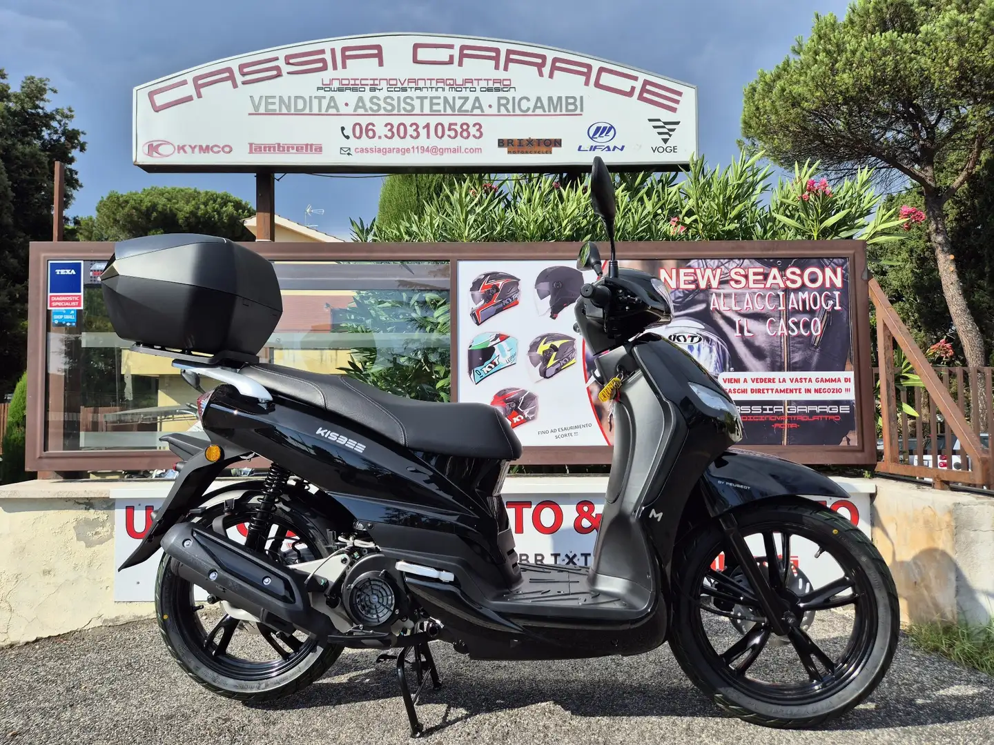 Peugeot Kisbee 125 Negro - 1