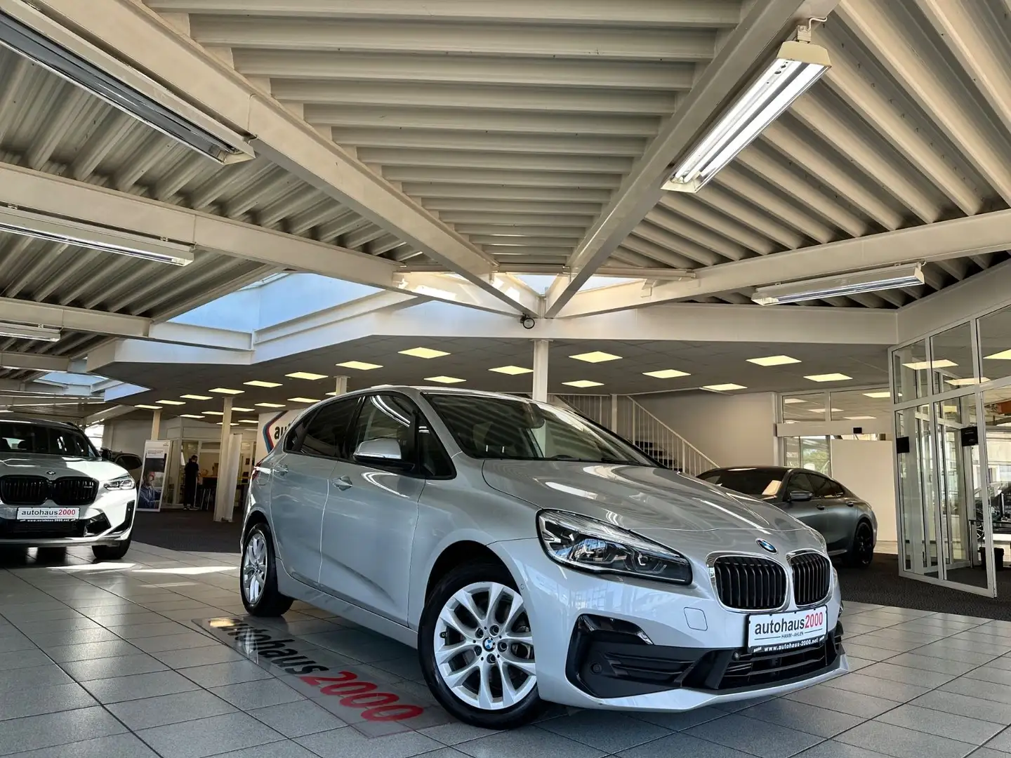 BMW 220 AUT./LED/NAVI/DAB/PDC V-H Argent - 1