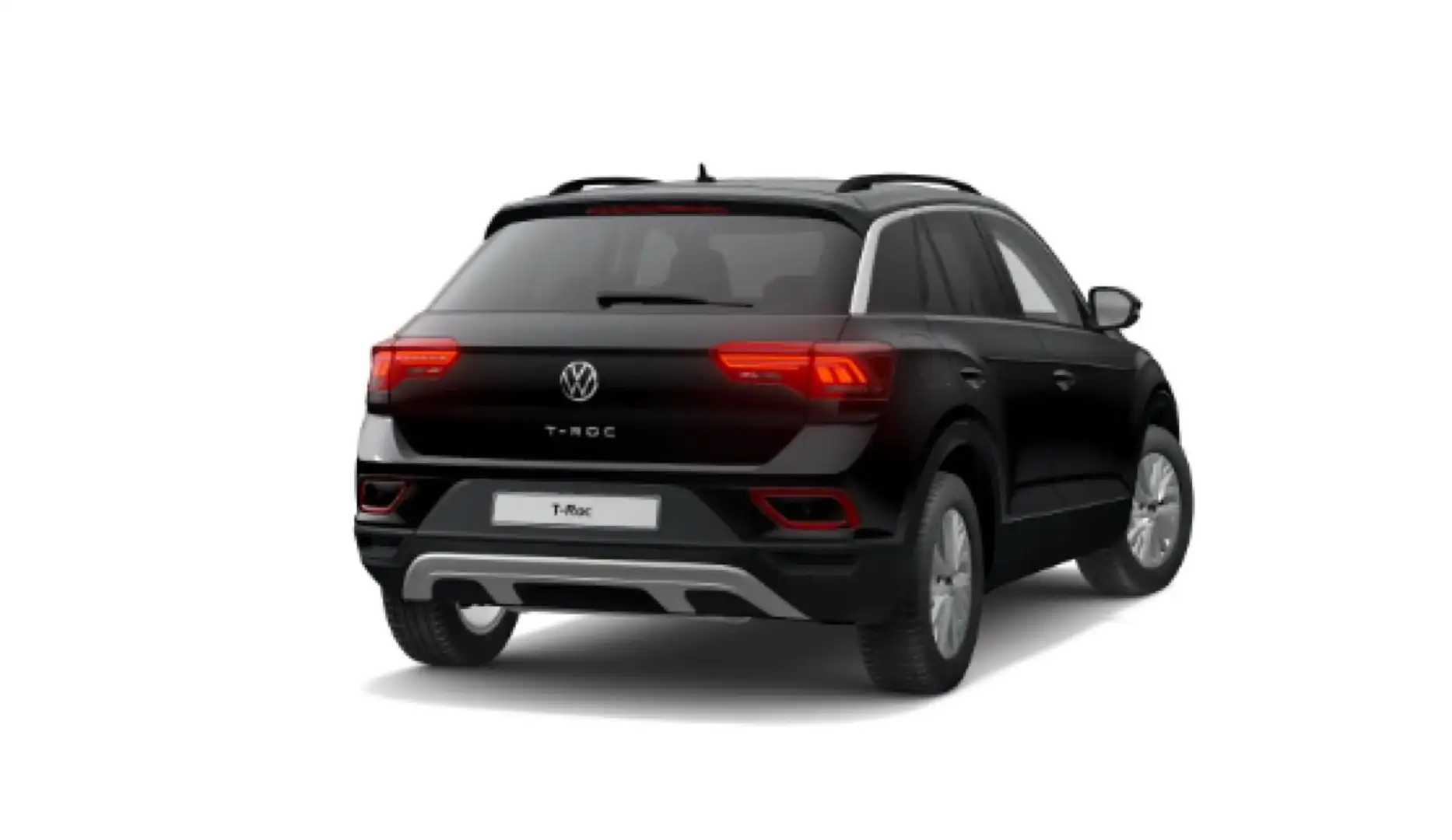 Volkswagen T-Roc Life 1.5 TSI DSG*NAVI*KAM*SHZ*ACC*APP*AllS Schwarz - 2