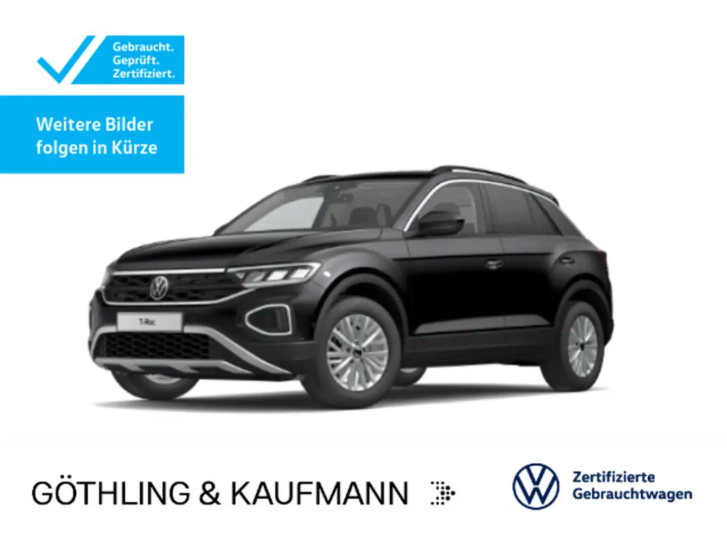 Volkswagen T-Roc Life 1.5 TSI DSG*NAVI*KAM*SHZ*ACC*APP*AllS Schwarz - 1