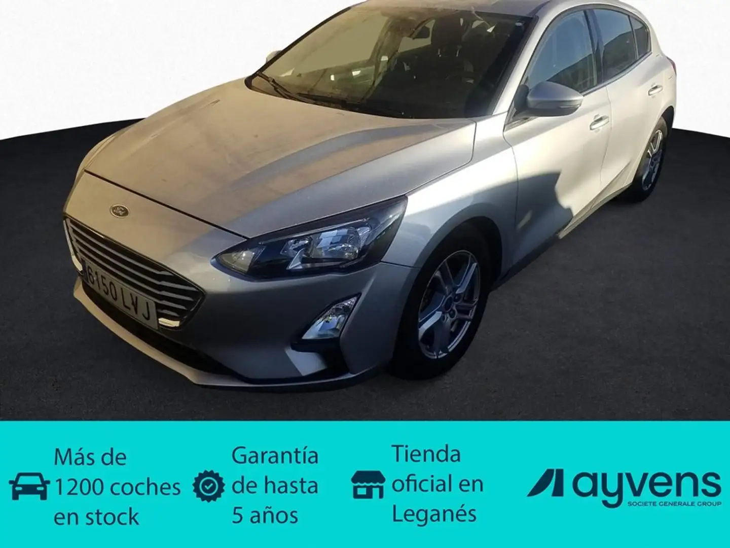 Ford Focus 1.0 Ecoboost MHEV Trend+ 125 Gris - 1