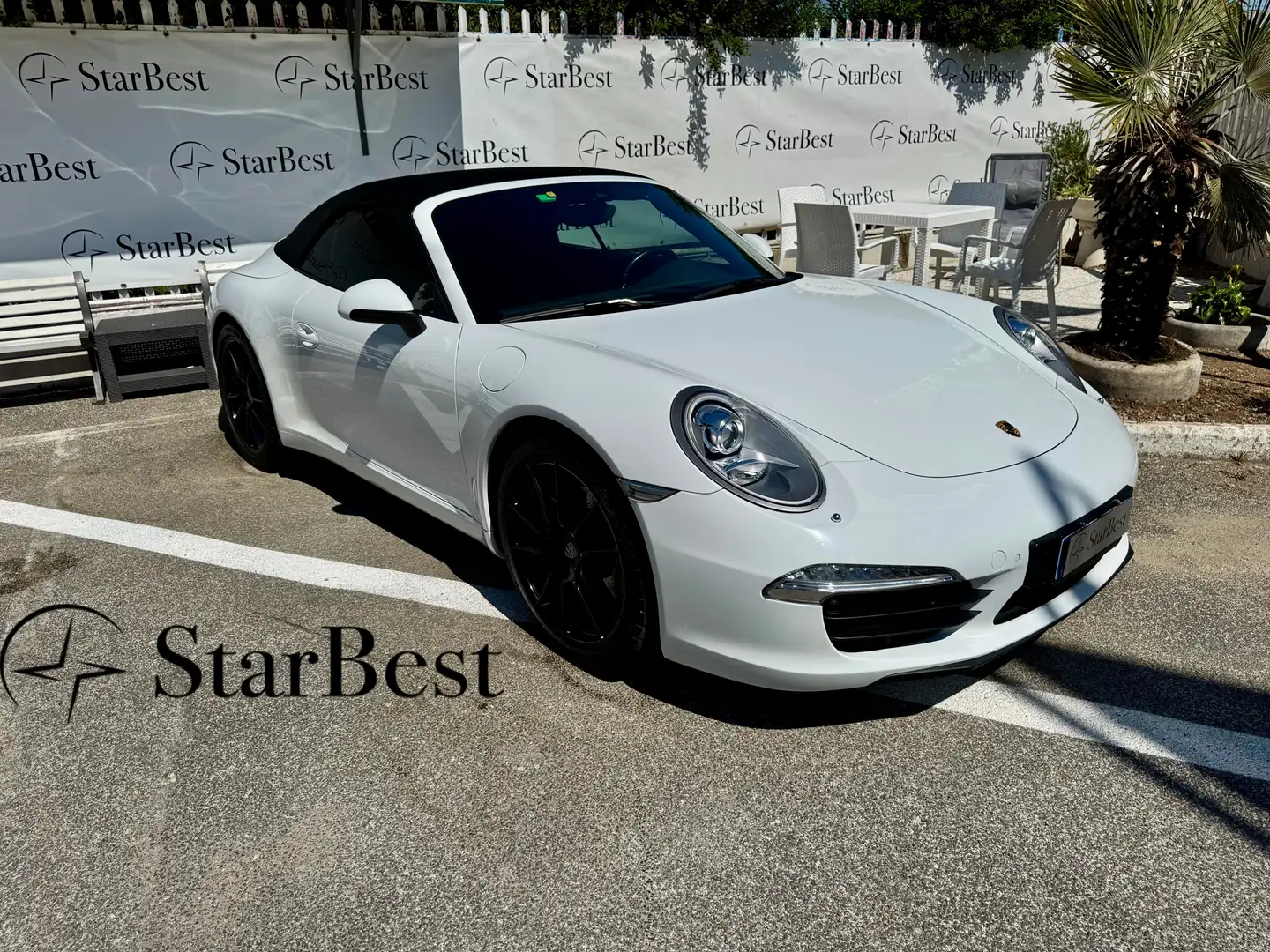 Porsche 911 911 Cabrio 3.4  pdk*KM 68000!!!* Weiß - 1
