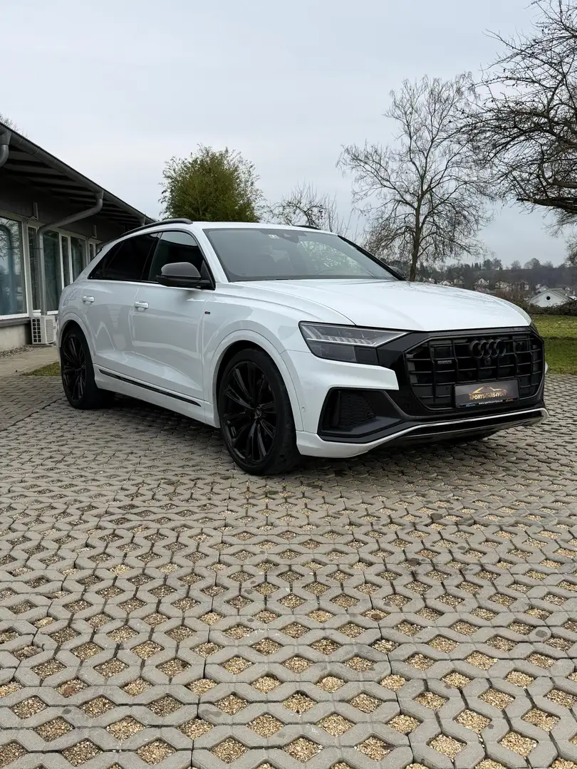 Audi Q8 50 TDI quattro Competition plus 3.0 V6-Full Blanc - 1
