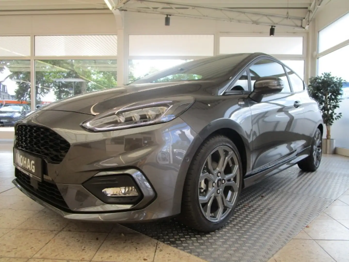 Ford Fiesta 1.0l ST-Line X *Lenkrad&Sitzheizung-Navi*   -EU6d- Grau - 1