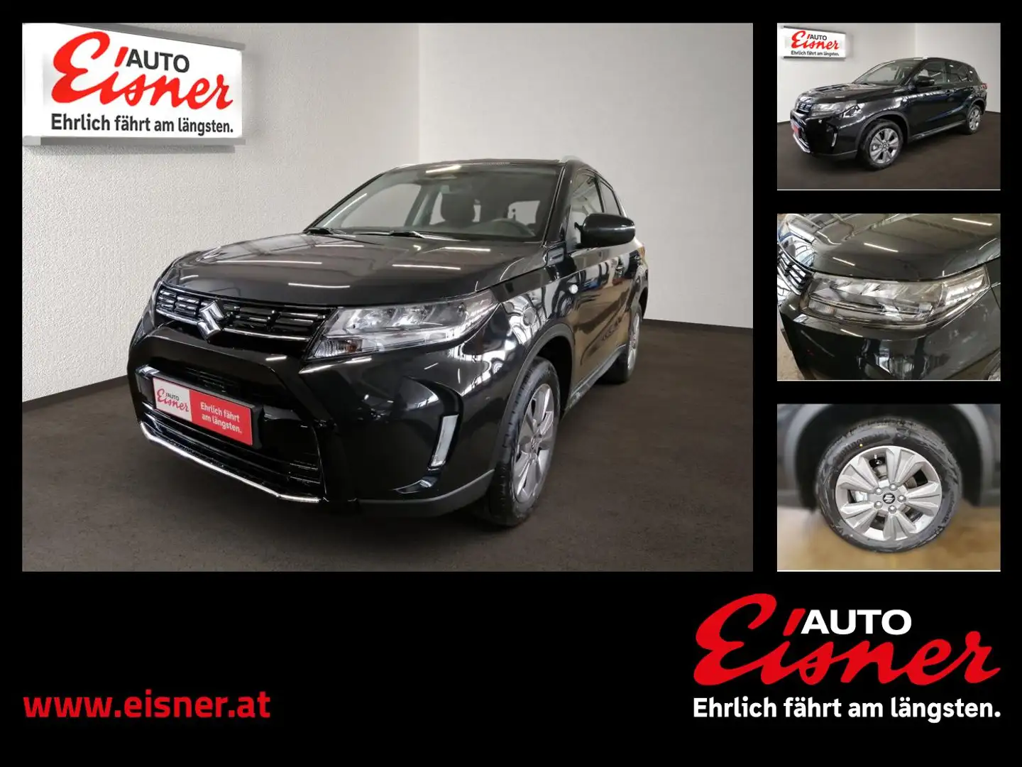 Suzuki Vitara 1.5 HYBRID 6AGS SHINE Allrad, Automatik, Schwarz - 1