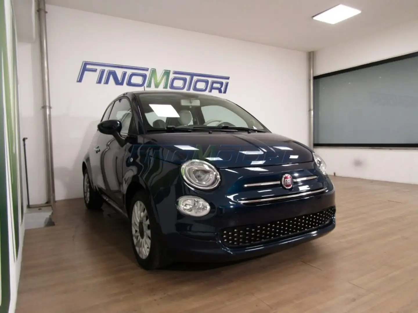 Fiat 500 1.2 69 CV Lounge - NEOPATENTATI Blau - 2