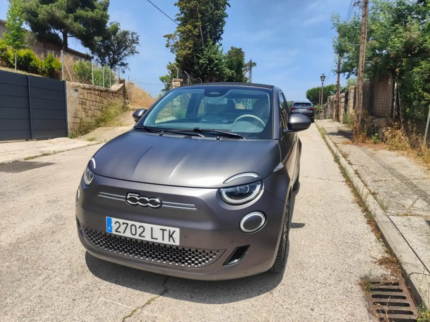 Fiat 500e Gris - 1