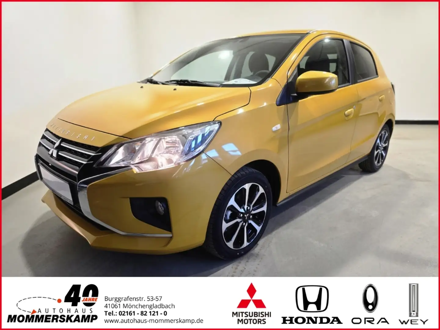 Mitsubishi Space Star Select+ 1.2+Automatik+Klima+Kamera+Carplay+Android Amarillo - 1