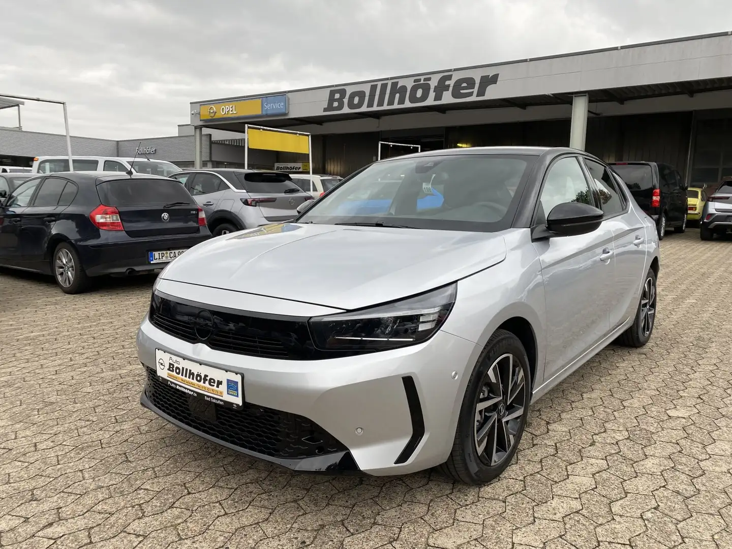 Opel Corsa Corsa 1.2 GS-Line LED/PDC V+H+180CAM/MULTI-RADIO/K Silber - 1