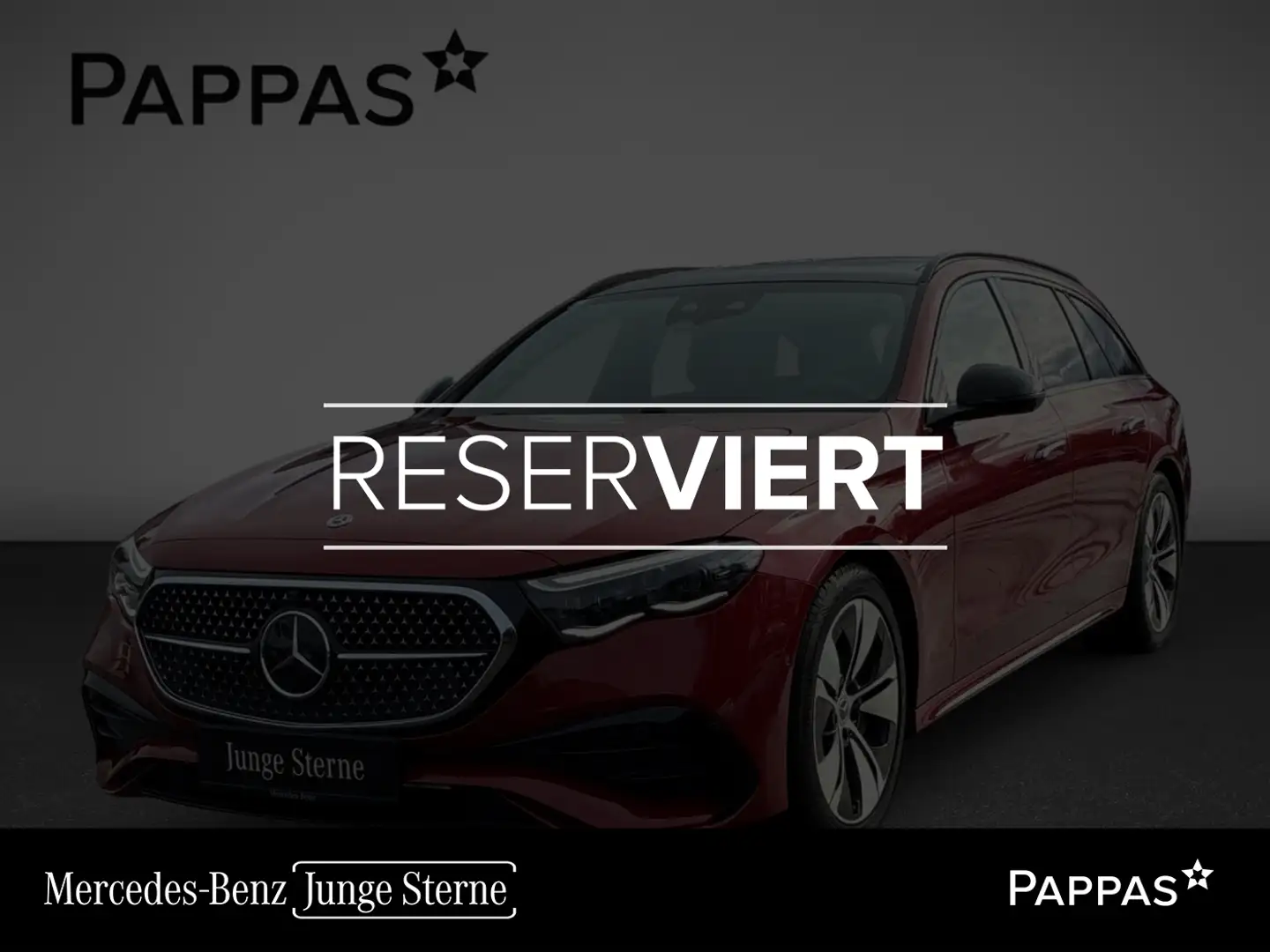 Mercedes-Benz E 300 de 4MATIC mit EQ Hybrid Technologie T-Modell AMG L Rouge - 1