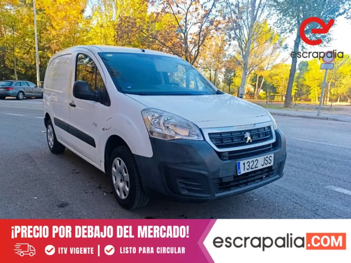 Peugeot Partner Furgón Confort Electric L1 Blanco - 1