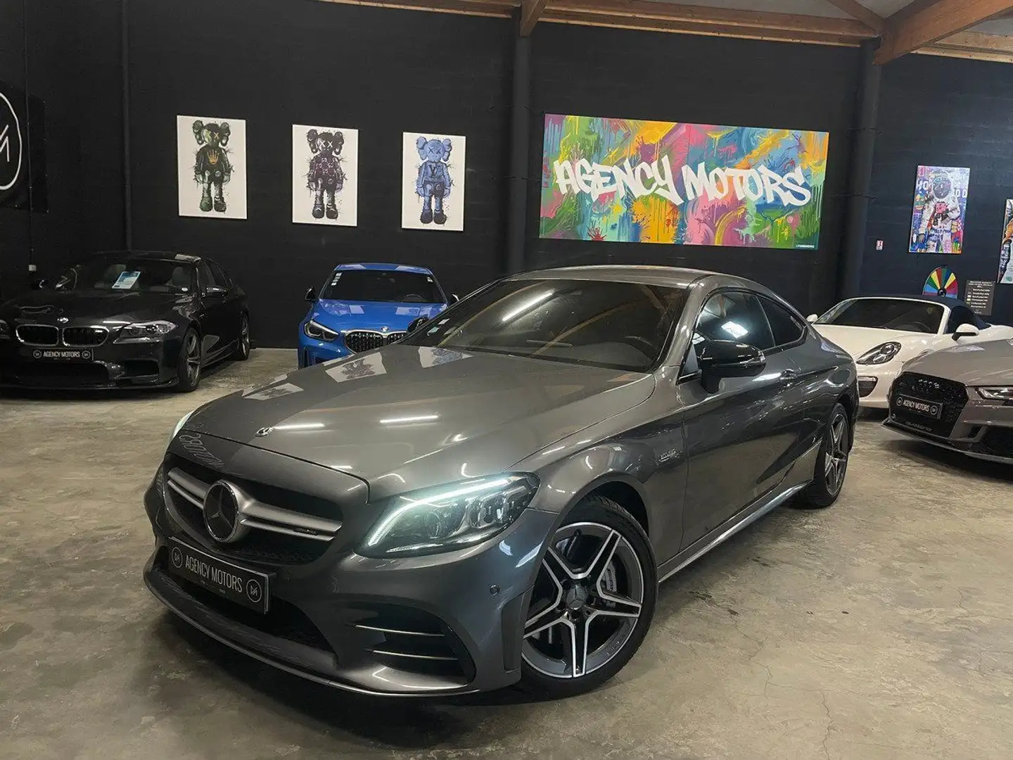Mercedes-Benz C 43 AMG Coupé 43 AMG Coupé 3.0 l V6 390ch France Gris - 1
