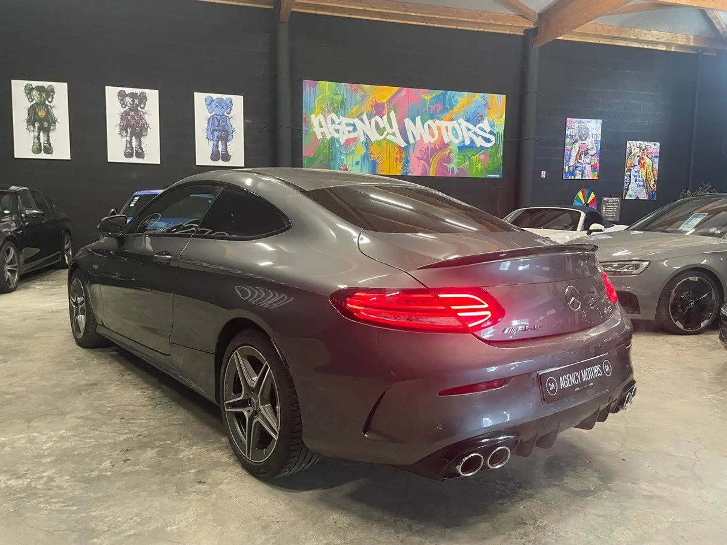 Mercedes-Benz C 43 AMG Coupé 43 AMG 3.0 l V6 390ch France Gris - 2