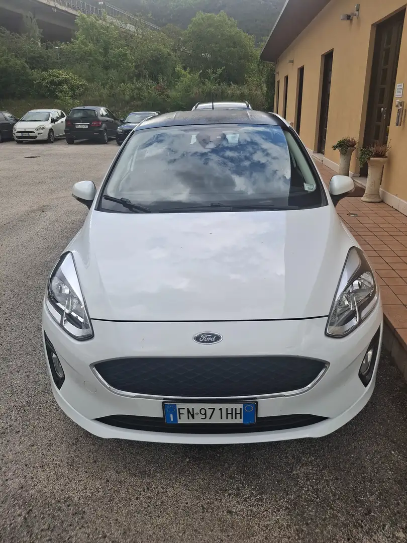 Ford Fiesta Fiesta 5p 1.5 tdci Plus 85cv Bianco - 2