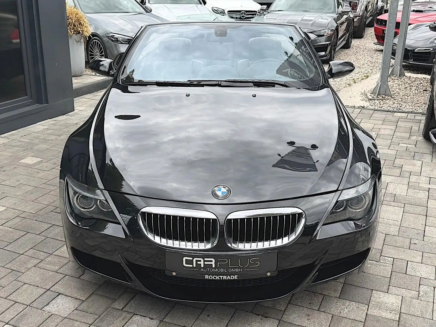 BMW M6 Cabrio 5.0 V10 SMG Carbon *Head Up*Bi-Xenon* Чёрный - 2