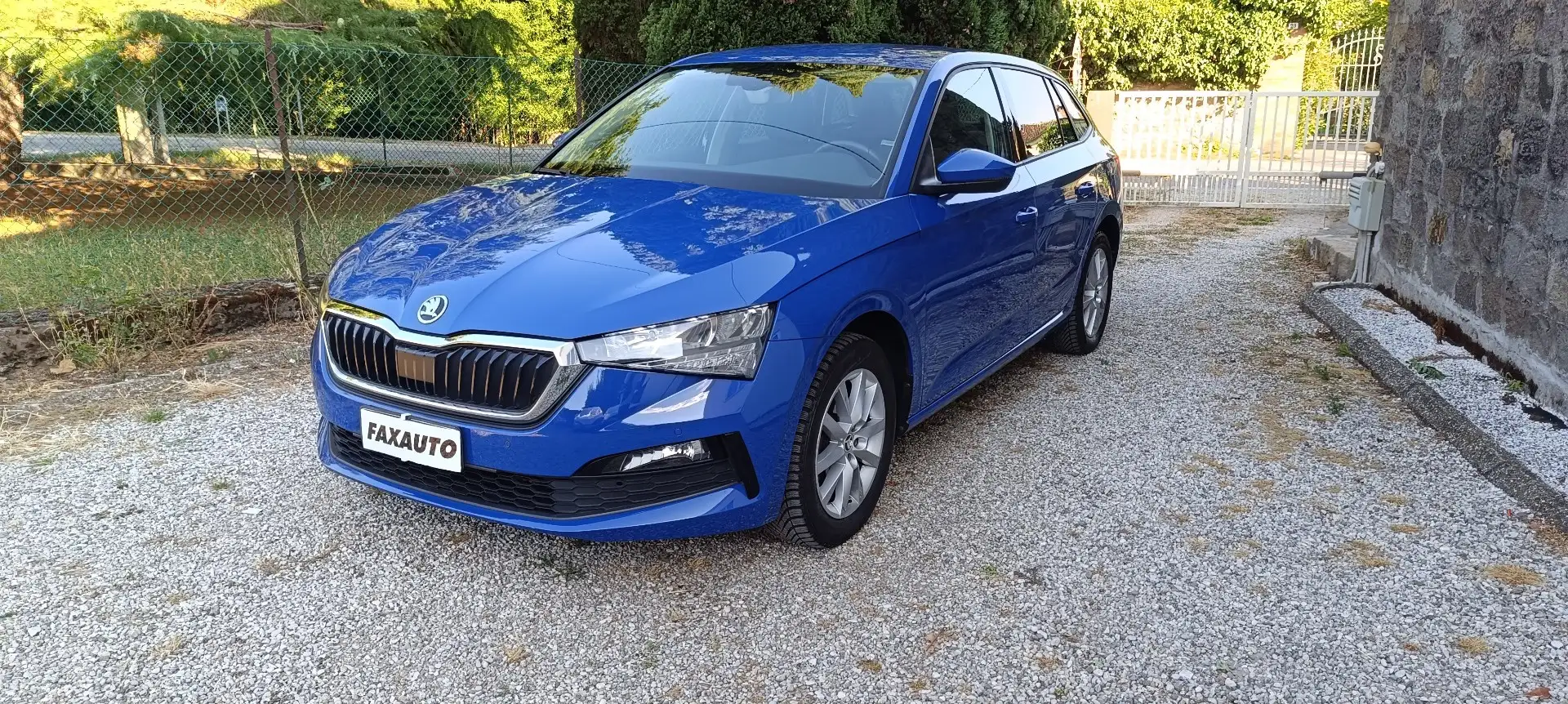 Skoda Scala Scala 2019 1.0 g-tec Style 90cv Blu/Azzurro - 2