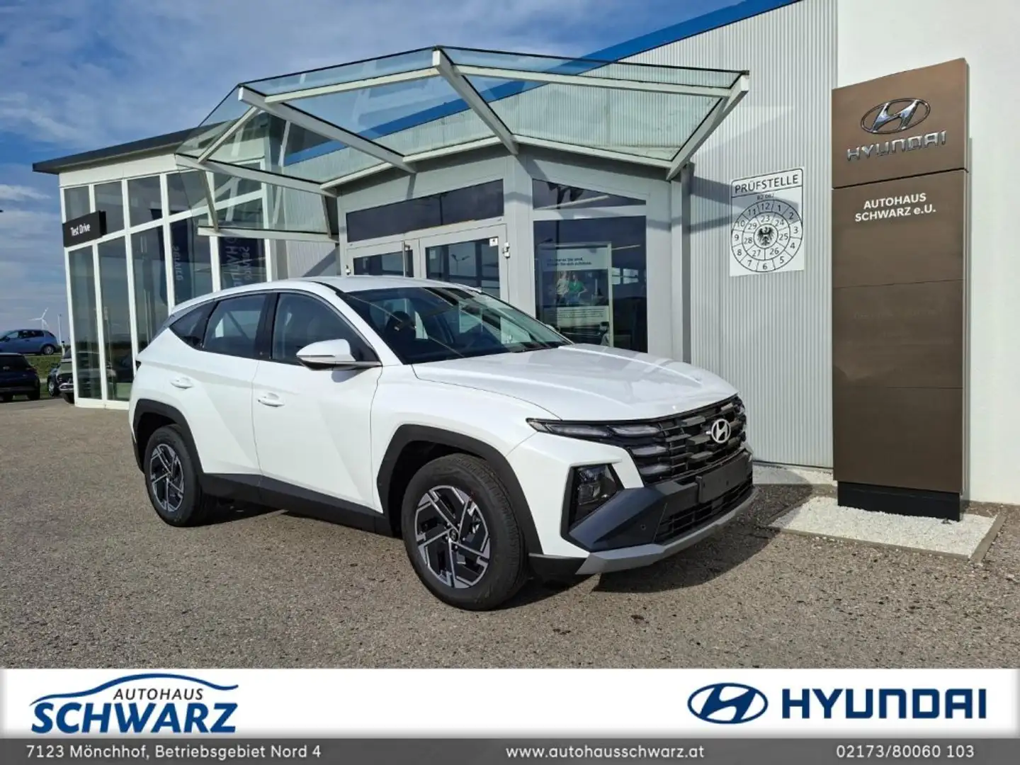 Hyundai TUCSON NX4 Edition 35 1,6 T-GDi 2WD t7be1 Weiß - 1