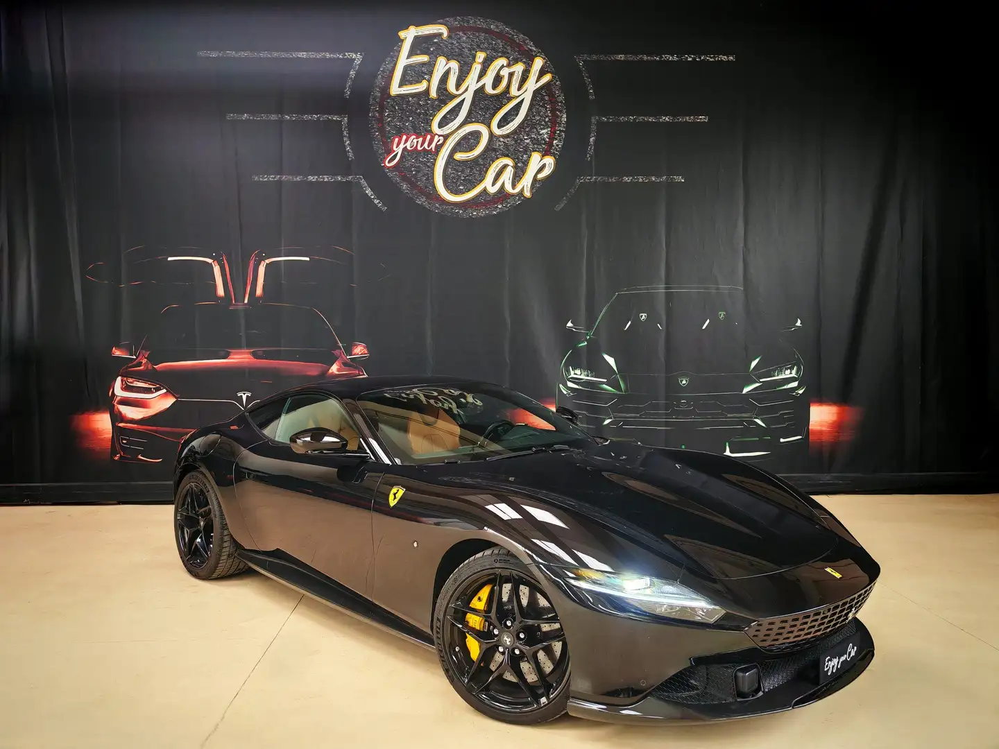 Ferrari Roma ADAS FULL CARBON SOSP DISP PASS MATRIX SEDI VENTIL Nero - 1