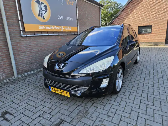 2008 Peugeot 308 in Black for sale
