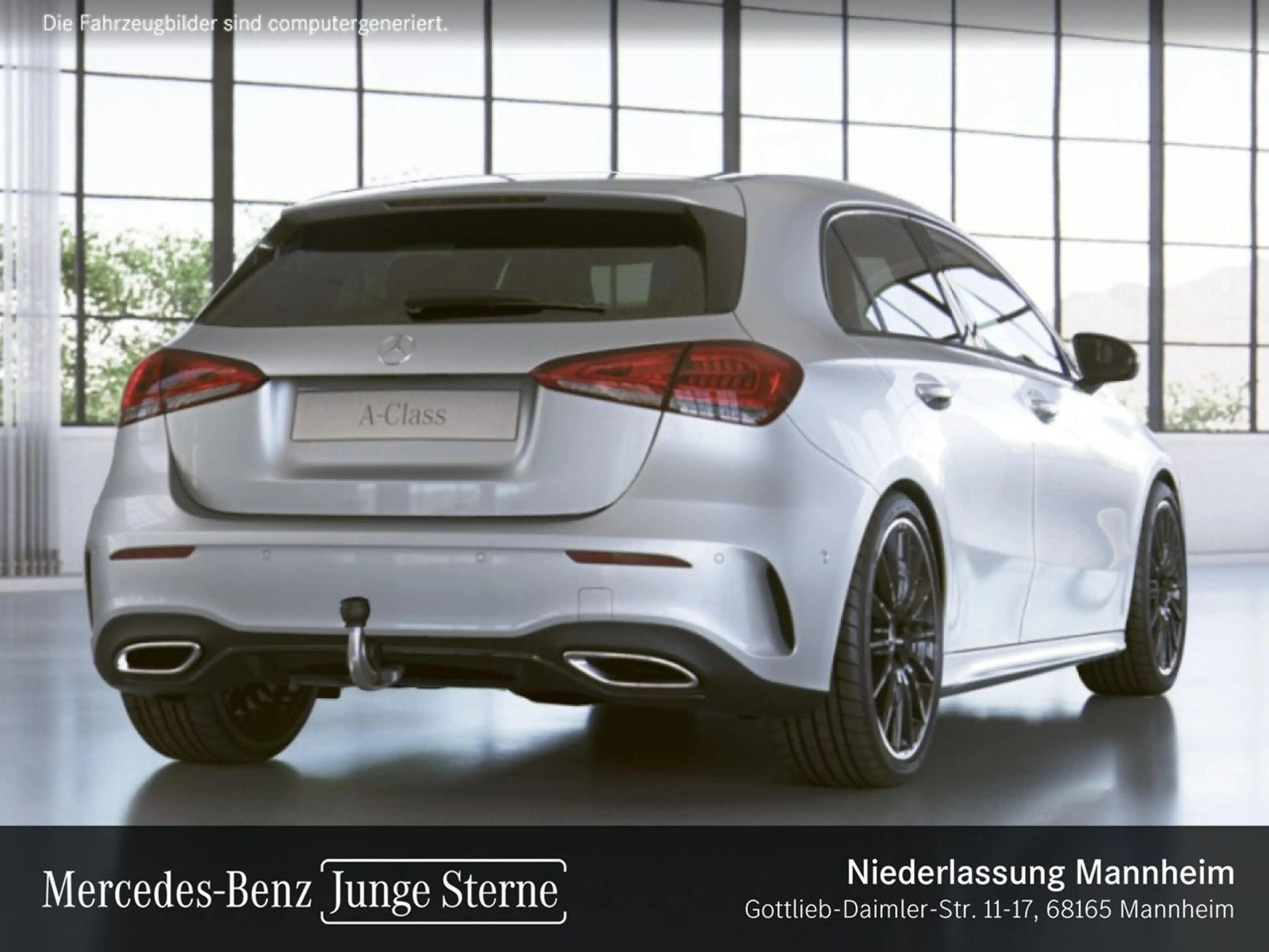 Mercedes-Benz A 220 d AMG+NIGHT+PANO+AHK+MULTIBEAM+KAMERA+19"+8G — photo 4