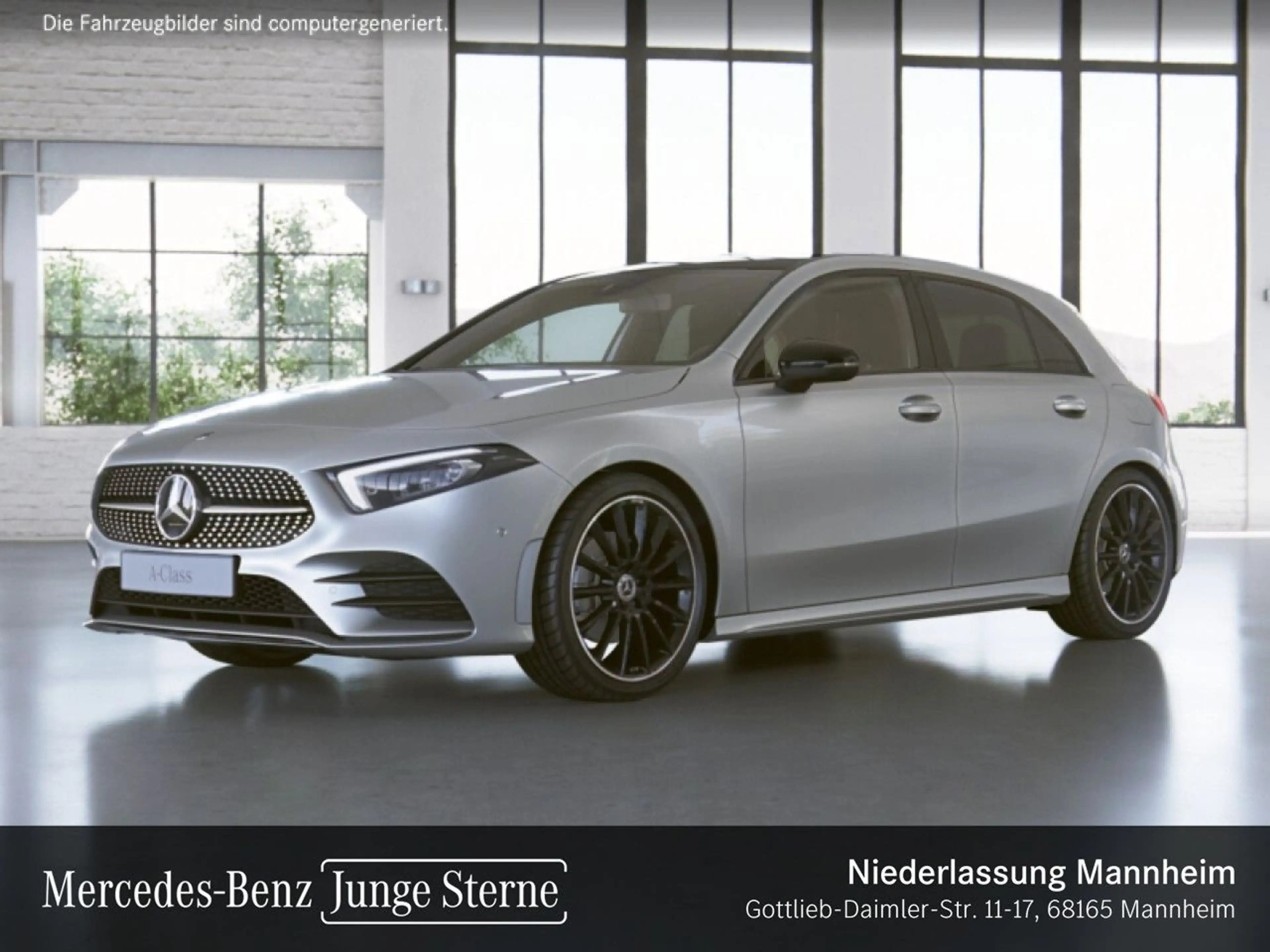 Mercedes-Benz A 220 d AMG+NIGHT+PANO+AHK+MULTIBEAM+KAMERA+19"+8G — photo 14