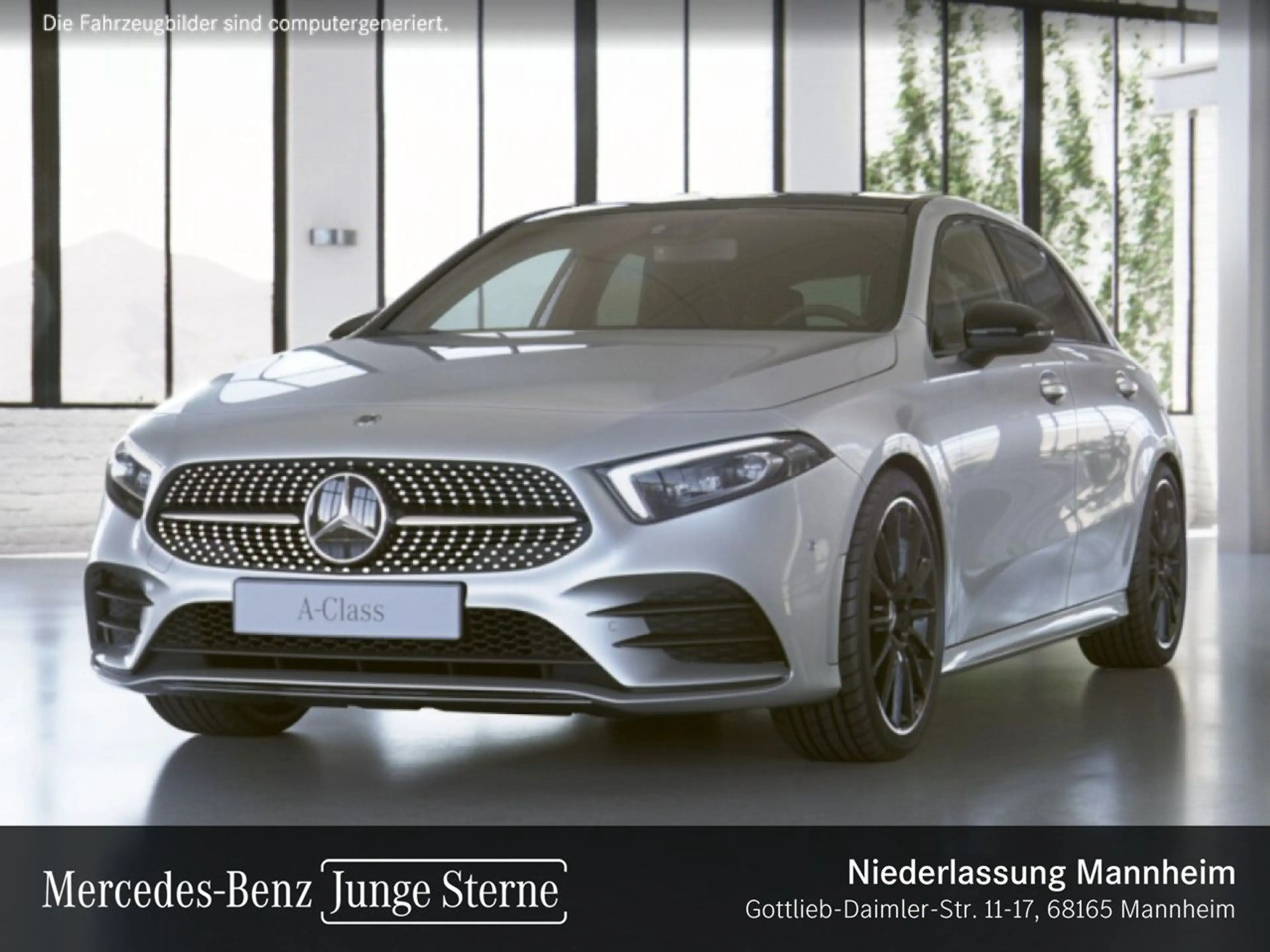 Mercedes-Benz A 220 d AMG+NIGHT+PANO+AHK+MULTIBEAM+KAMERA+19"+8G — photo 2