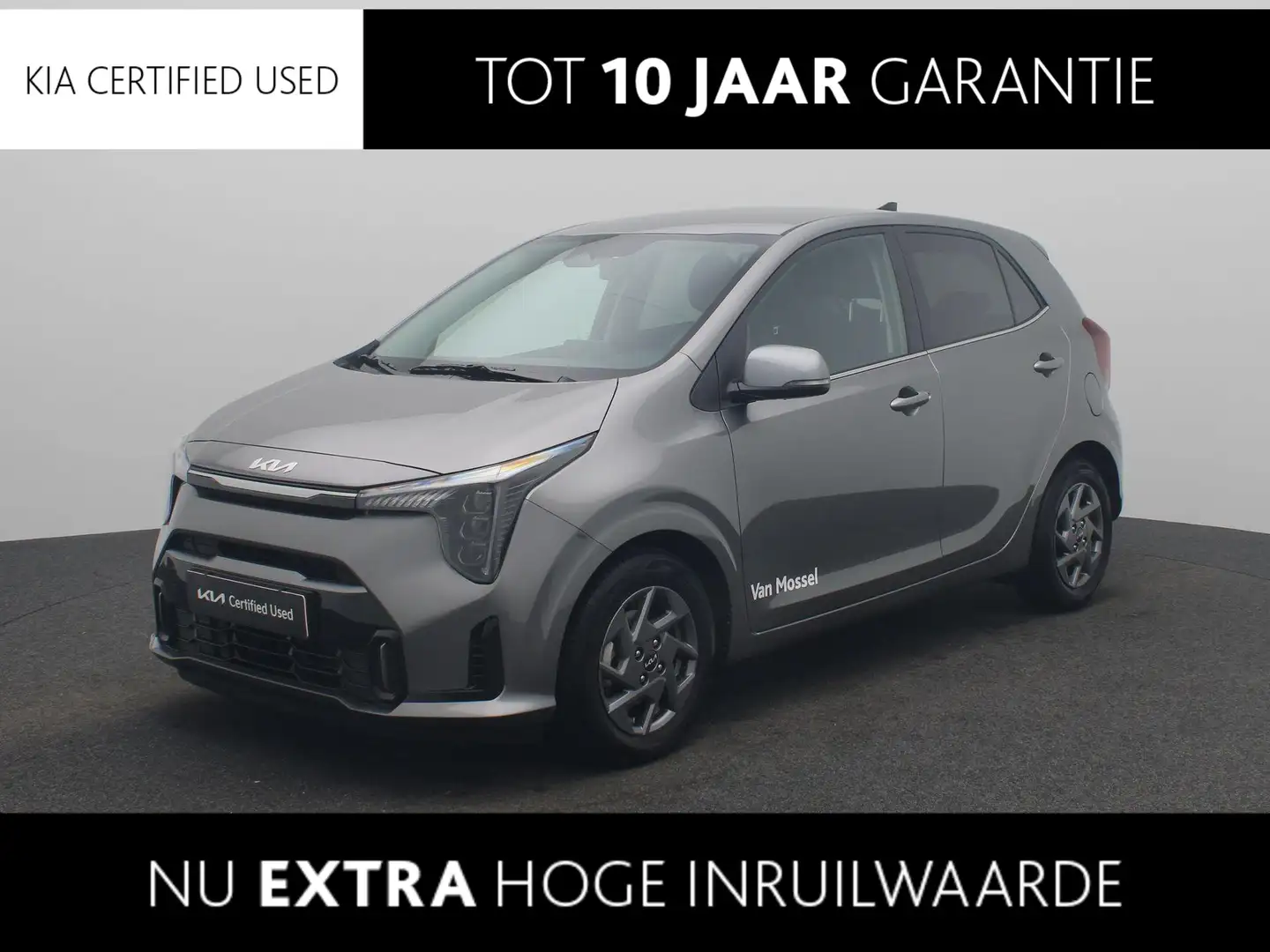 Kia Picanto 1.0 DPI DynamicPlusLine | LED | Navigatie | Airco Gris - 1