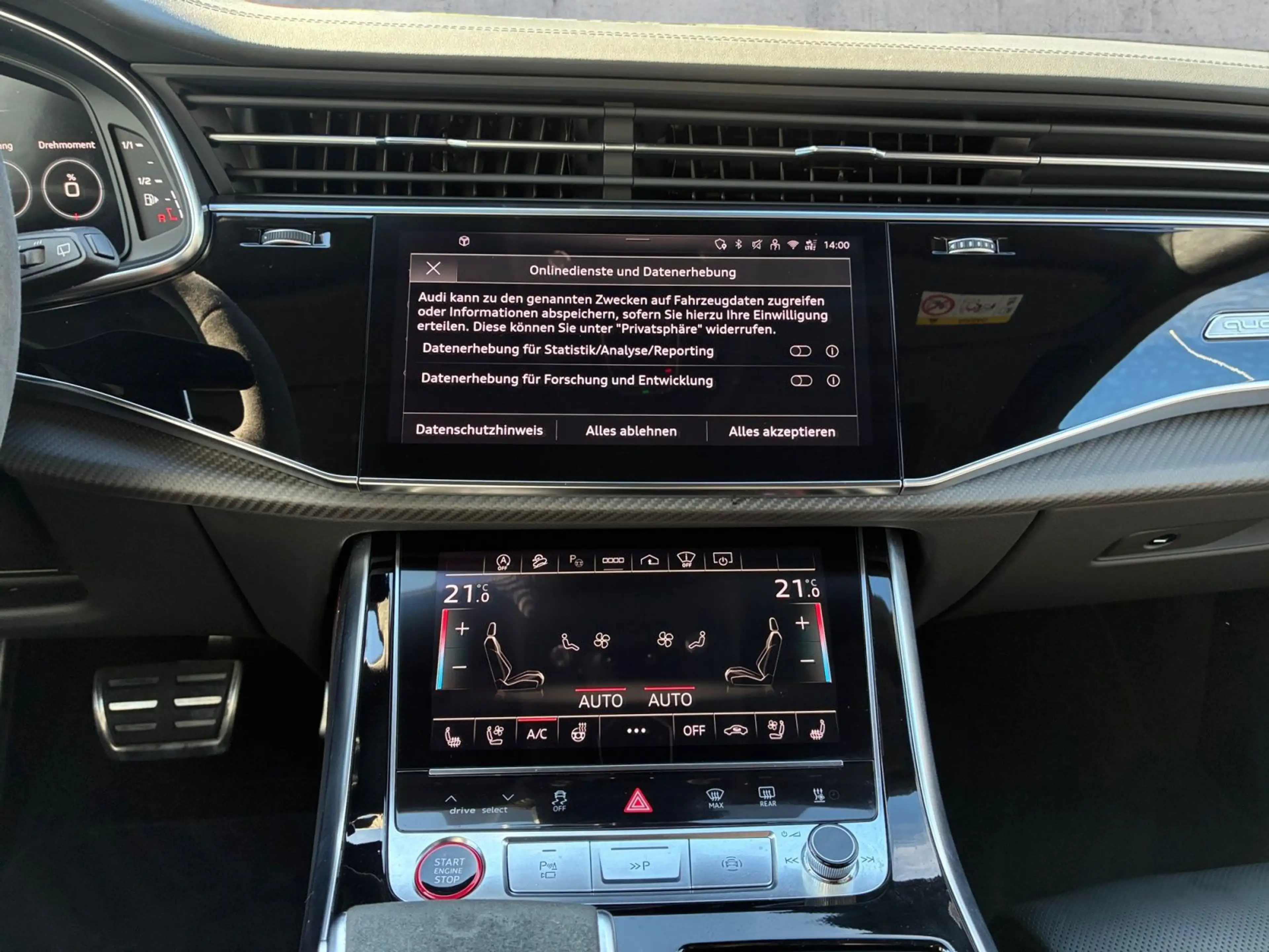 Audi RS Q8 4.0 TFSI QU 5JG+MATRIXNAV+RFK+STDHZG+PANO — photo 11