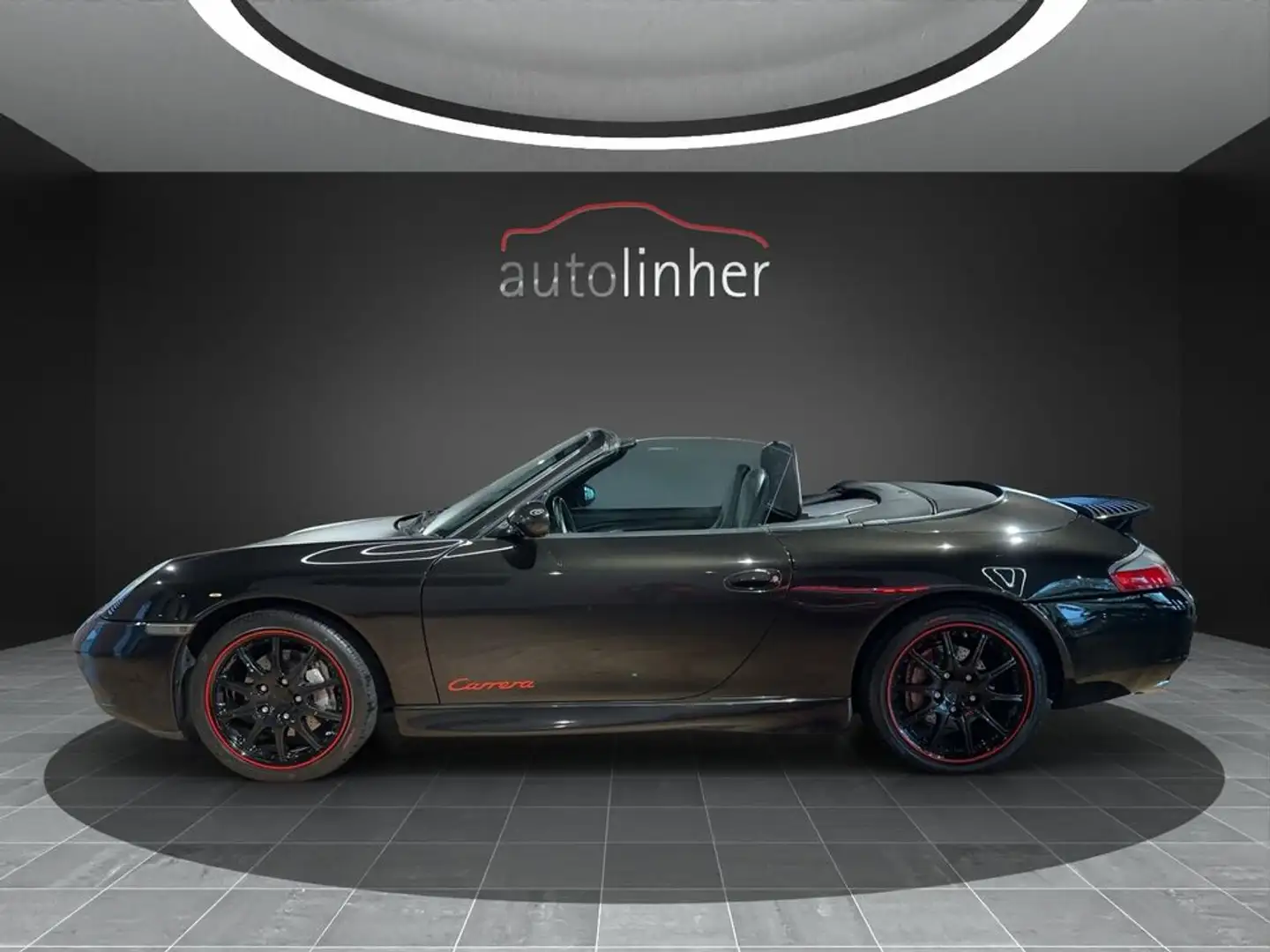 Porsche 911 Carrera 4 Cabriolet 996 Zwart - 2