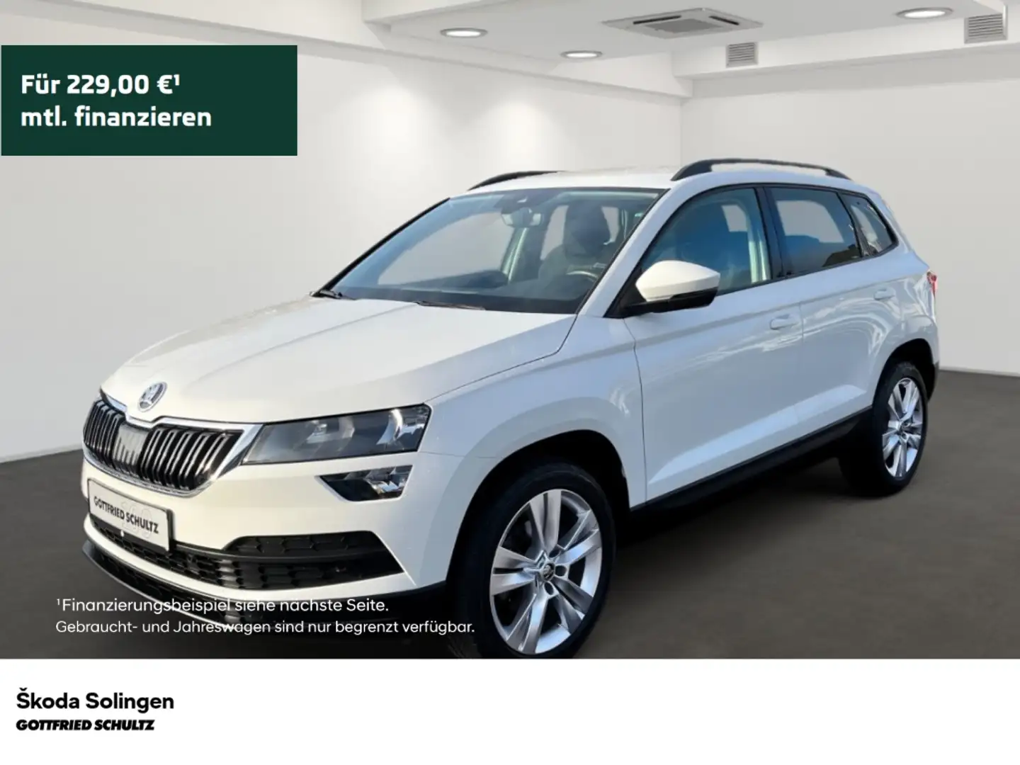 Skoda Karoq 1.5 TSI Style AHK Kamera SHZ Keyless Navi Weiß - 1