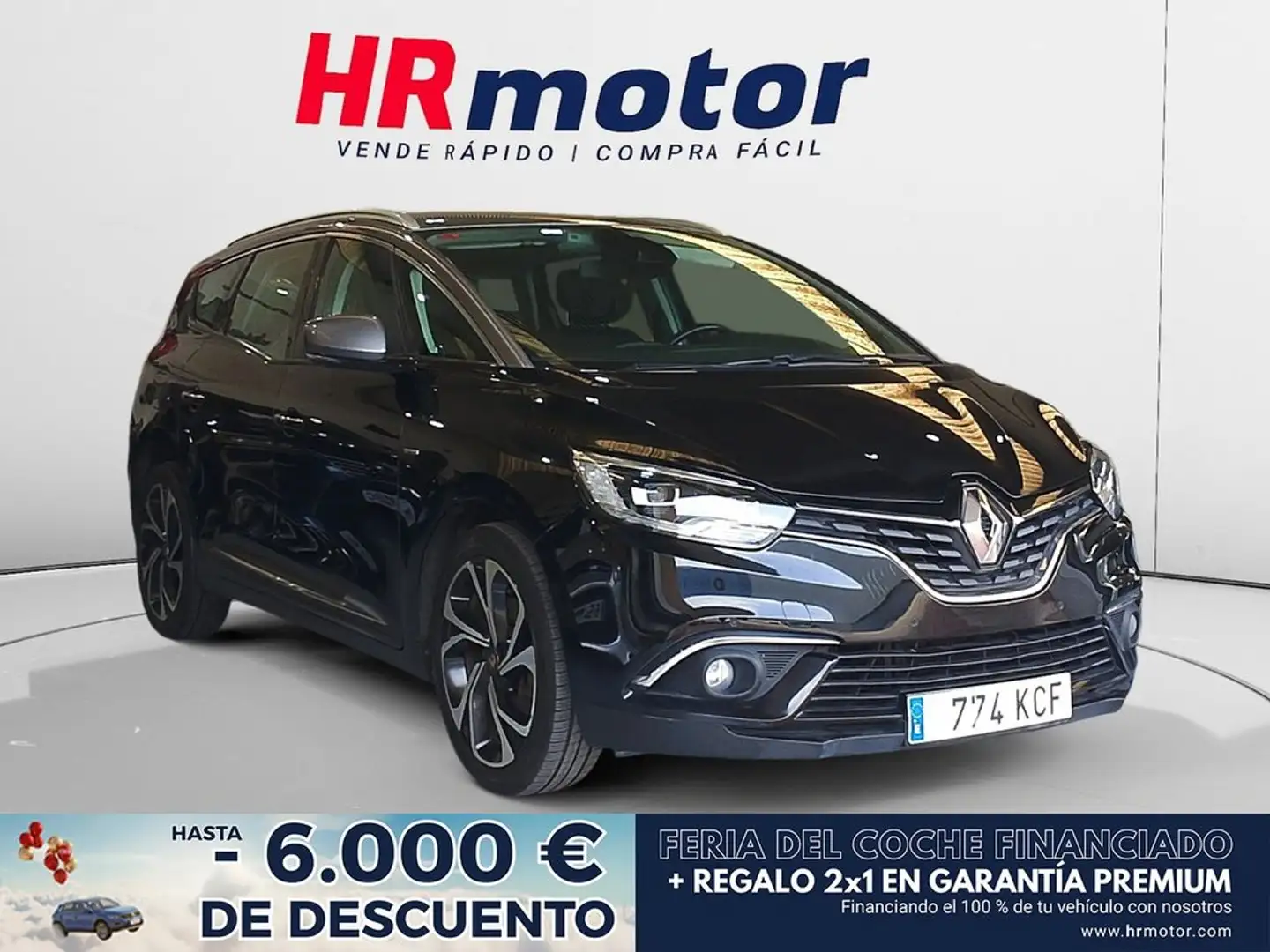 Renault Grand Scenic Zen Negro - 1