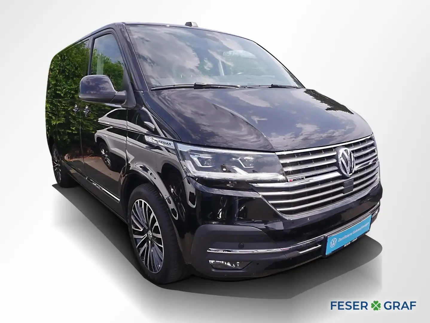 Volkswagen T6.1 Multivan 6.1 2.0 TDI 4M Comfortl. DSG AHK Navi Schwarz - 2