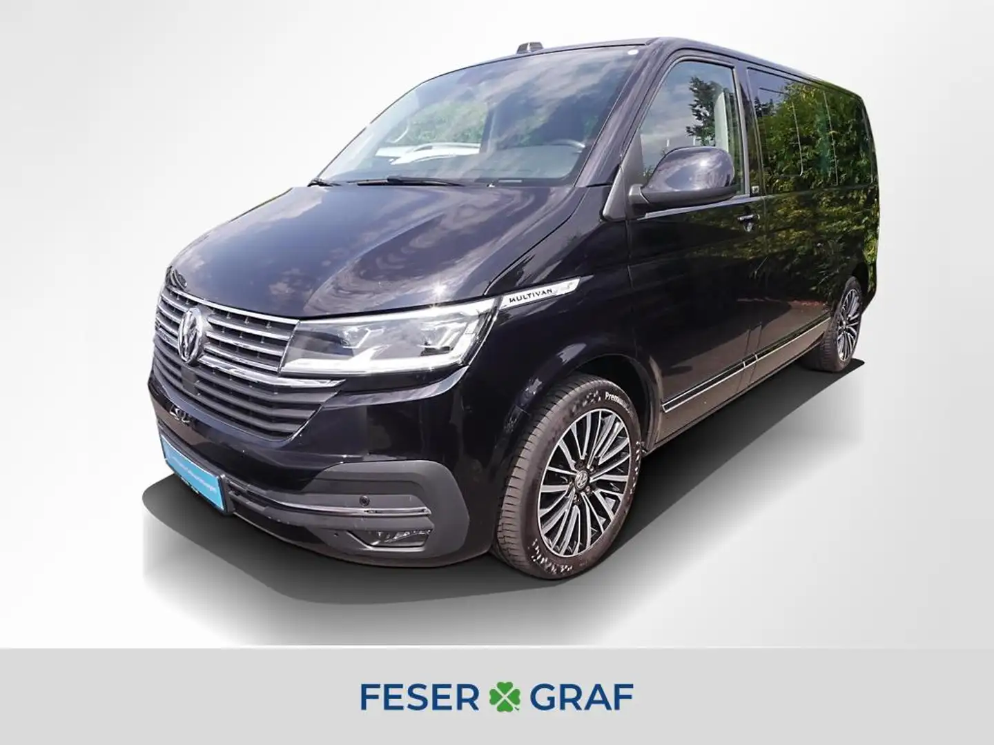 Volkswagen T6.1 Multivan 6.1 2.0 TDI 4M Comfortl. DSG AHK Navi Schwarz - 1
